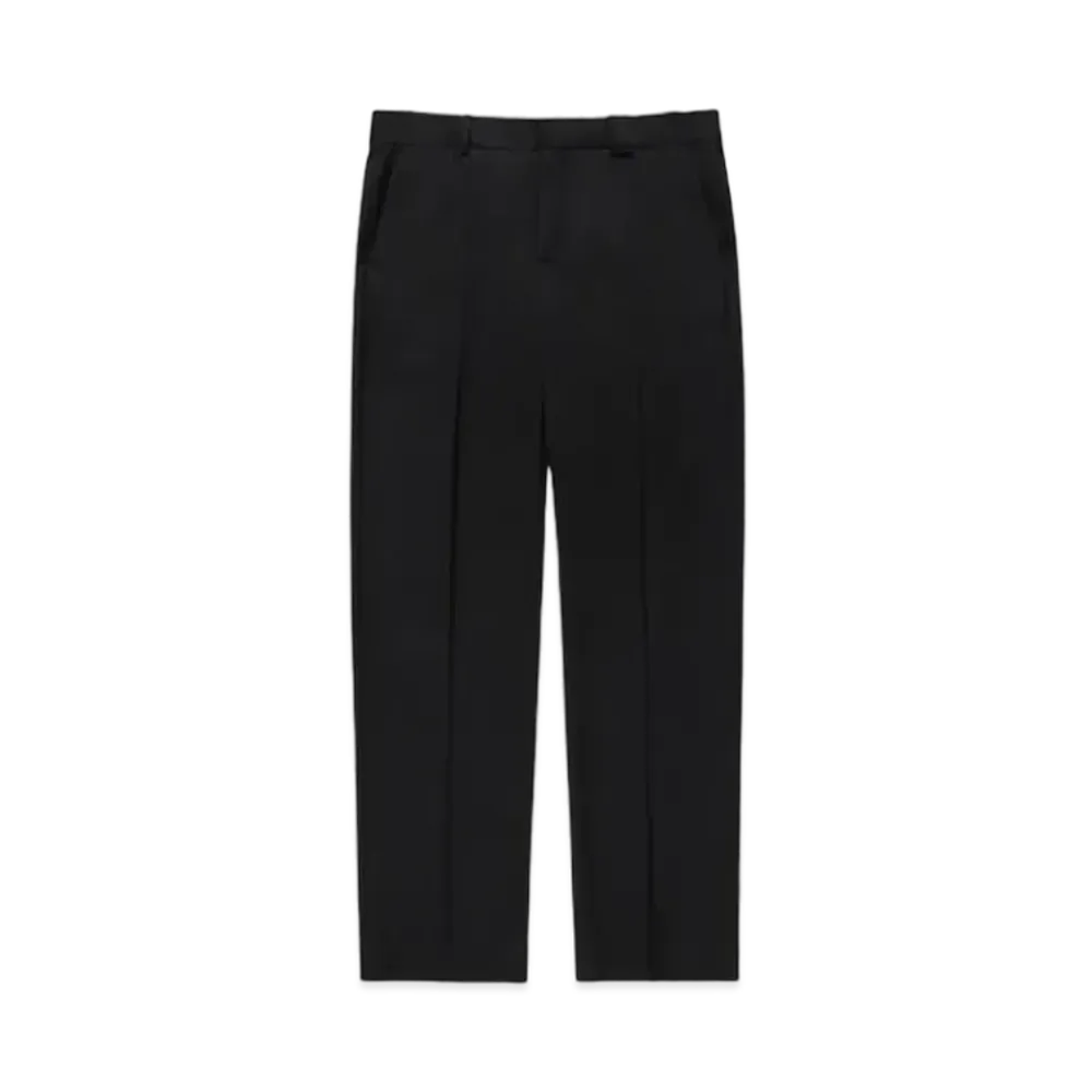 JJJJound Suiting Wool Relaxed Trouser "Black"