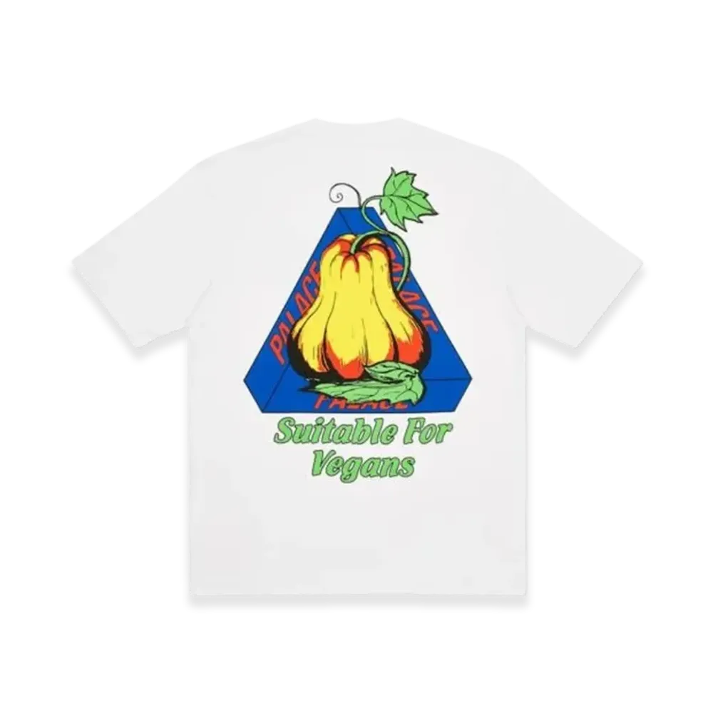 PALACE Nein Cheese Nein Egg T-Shirt "White"