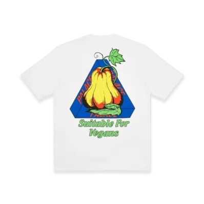 PALACE Nein Cheese Nein Egg T-Shirt "White"