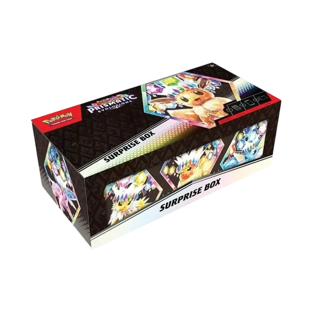 ポケモンカードゲーム 【英語版】スカーレット&バイオレット プリズマティックエボリューションズ サプライズボックス