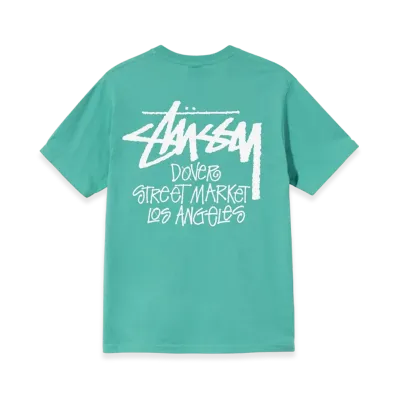Stussy Stock DSM Los Angeles Tee 2021 "Green"