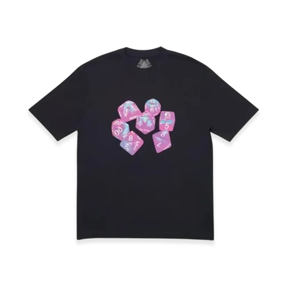 PALACE Roll Das Dice Pay Das Price T-Shirt "Black"