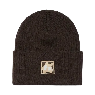 HUF Winter 24 Star Box Logo Beanie "Espresso"