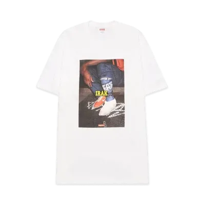 Supreme x IRAK Cast Tee "White"
