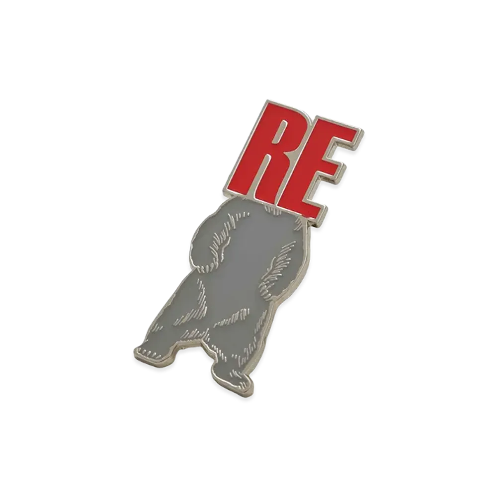 UNDERCOVER Brass Pins "Silver"