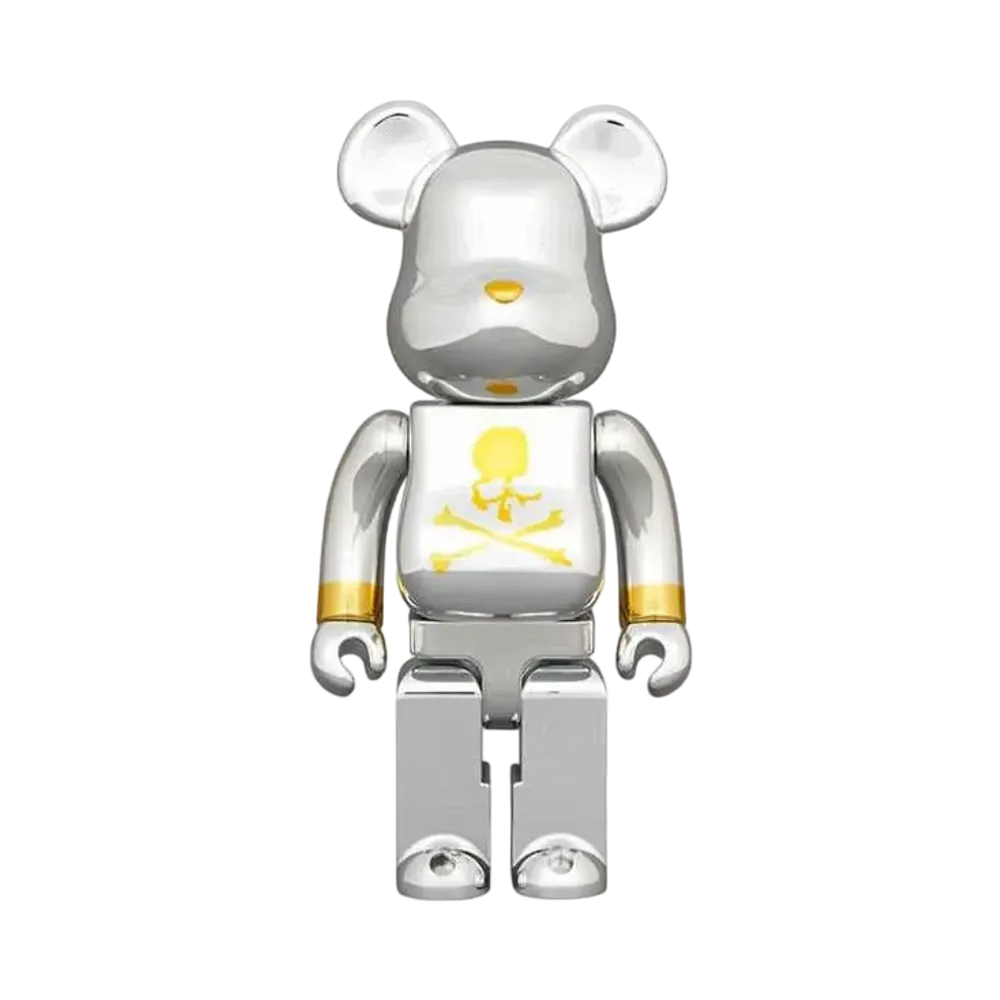 Bearbrick mastermind JAPAN SILVER 1000%