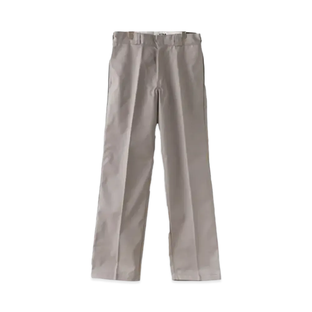 Dickies THE ORIGINAL FIT 874 TC twill center press skater pants "Light Gray"