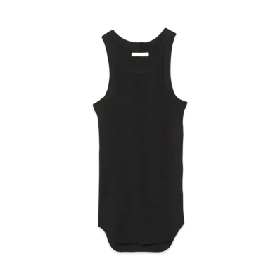 FUMIKA UCHIDA Needle Drawing Tank Top "Black"