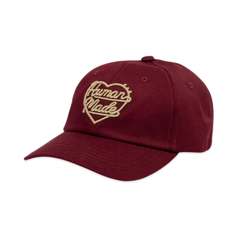 HUMAN MADE 6Panel Twill Cap "Burgundy"