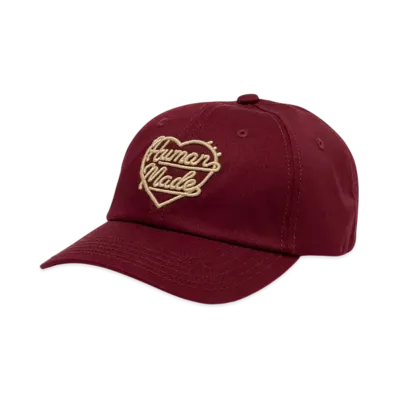 HUMAN MADE 6Panel Twill Cap "Burgundy"