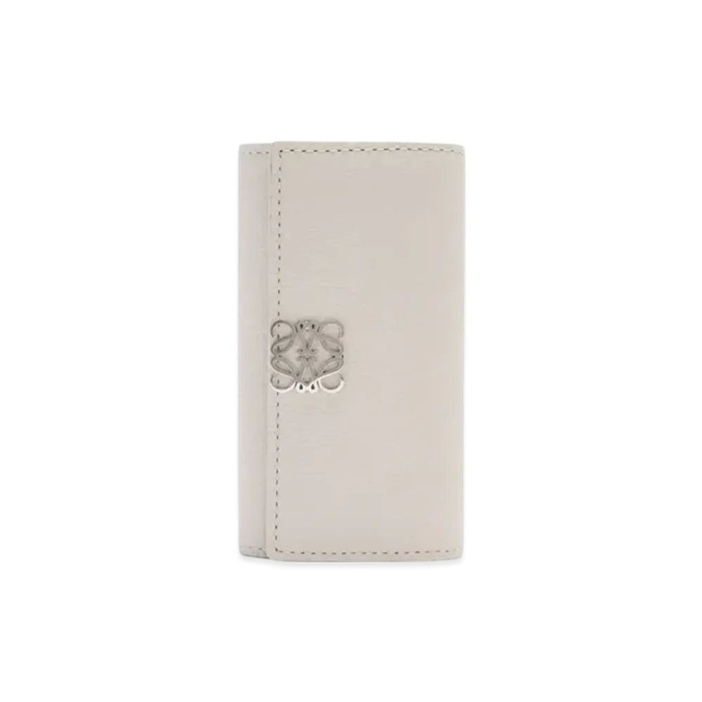 LOEWE Anagram Key Case "Light Ghost"