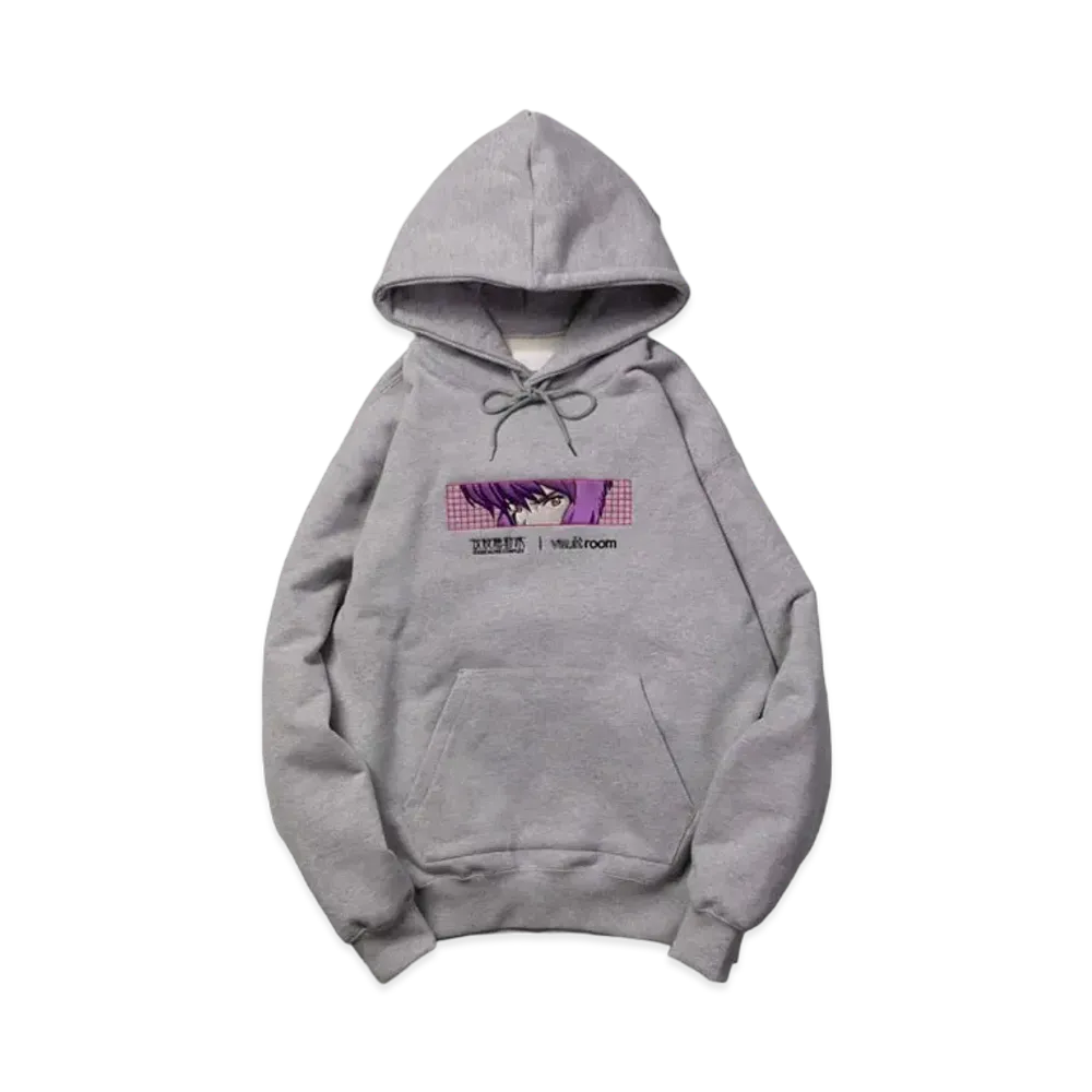VAULTROOM x Ghost in the Shell S.A.C. Motoko Hoodie "Gray"