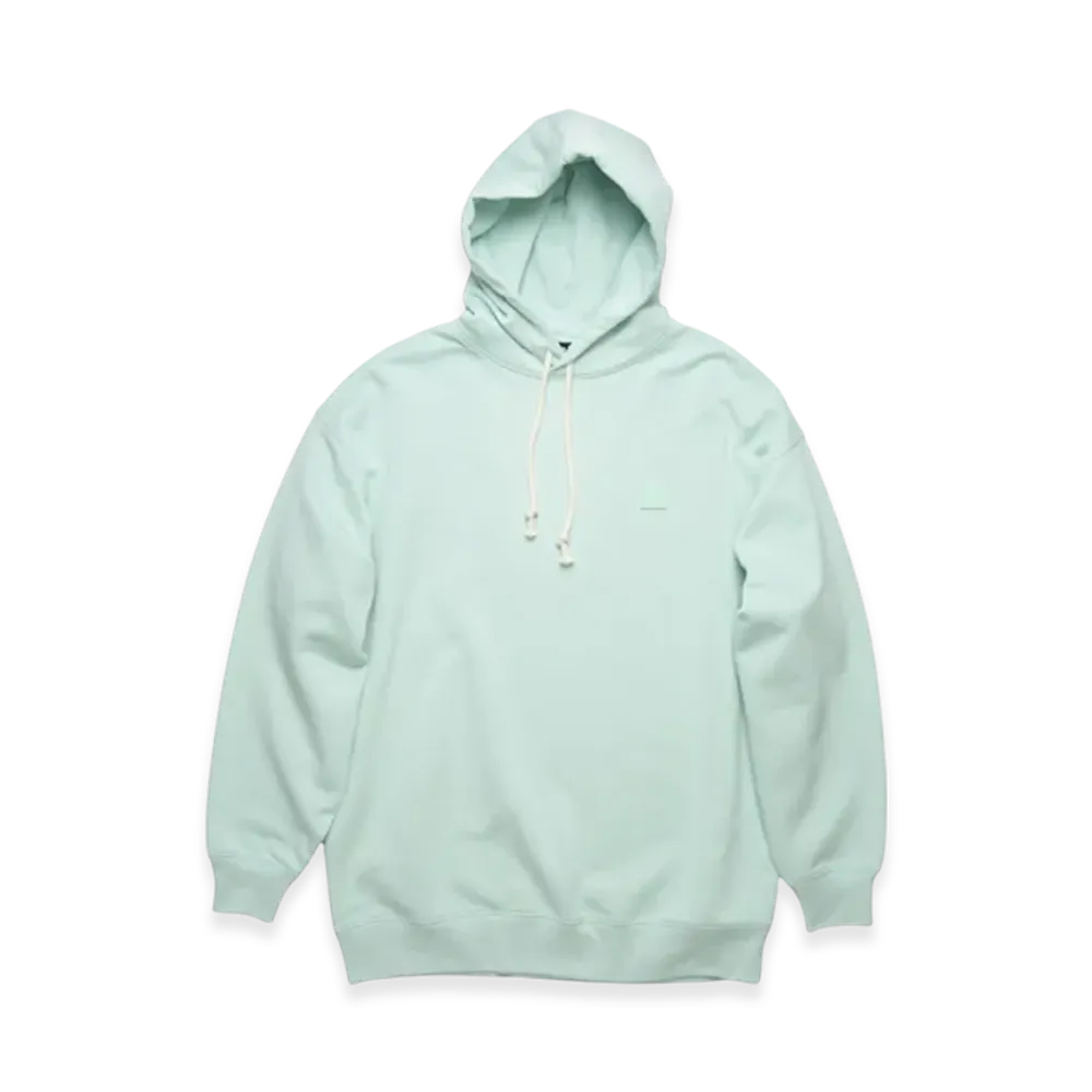 Acne Studios Farrin Face Oversized Hooded Sweatshirt "Spearmint Green"