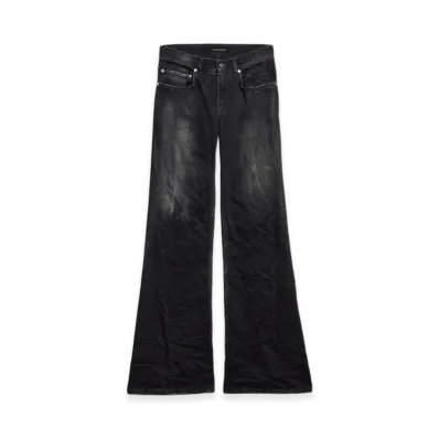 BALENCIAGA Women's Wide Leg Pants "Black"