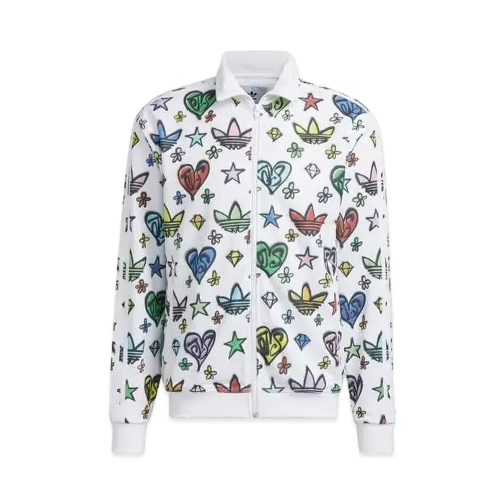 adidas JEREMY SCOTT Monogram Jeremy Scott Firebird Truck Top "White"