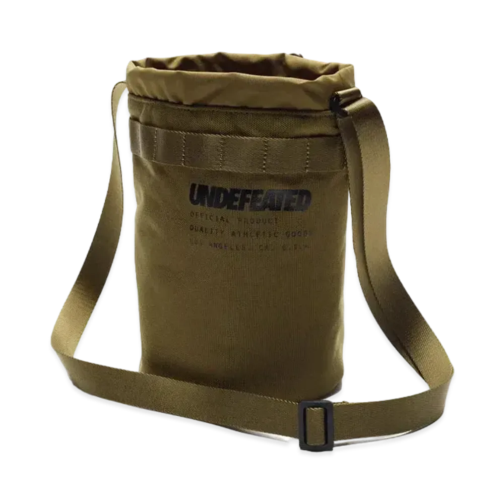 UNDEFEATED Cordura Round Shoulder Bag "Olive"