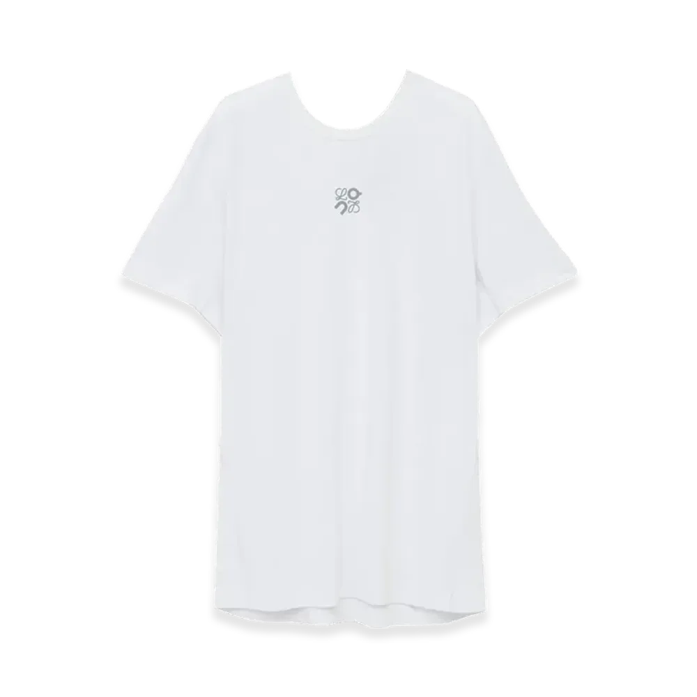 LOEWE x On Running Active T-Shirt in Technical Jersey "White"