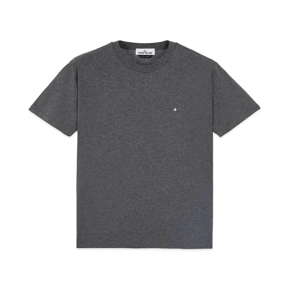 Stone Island 21213 60/2 COTTON JERSEY_SLIM FIT "Dark Grey Malange"