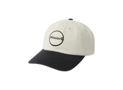 thisisneverthat C-Logo Patch Cap "Ivory/Navy"