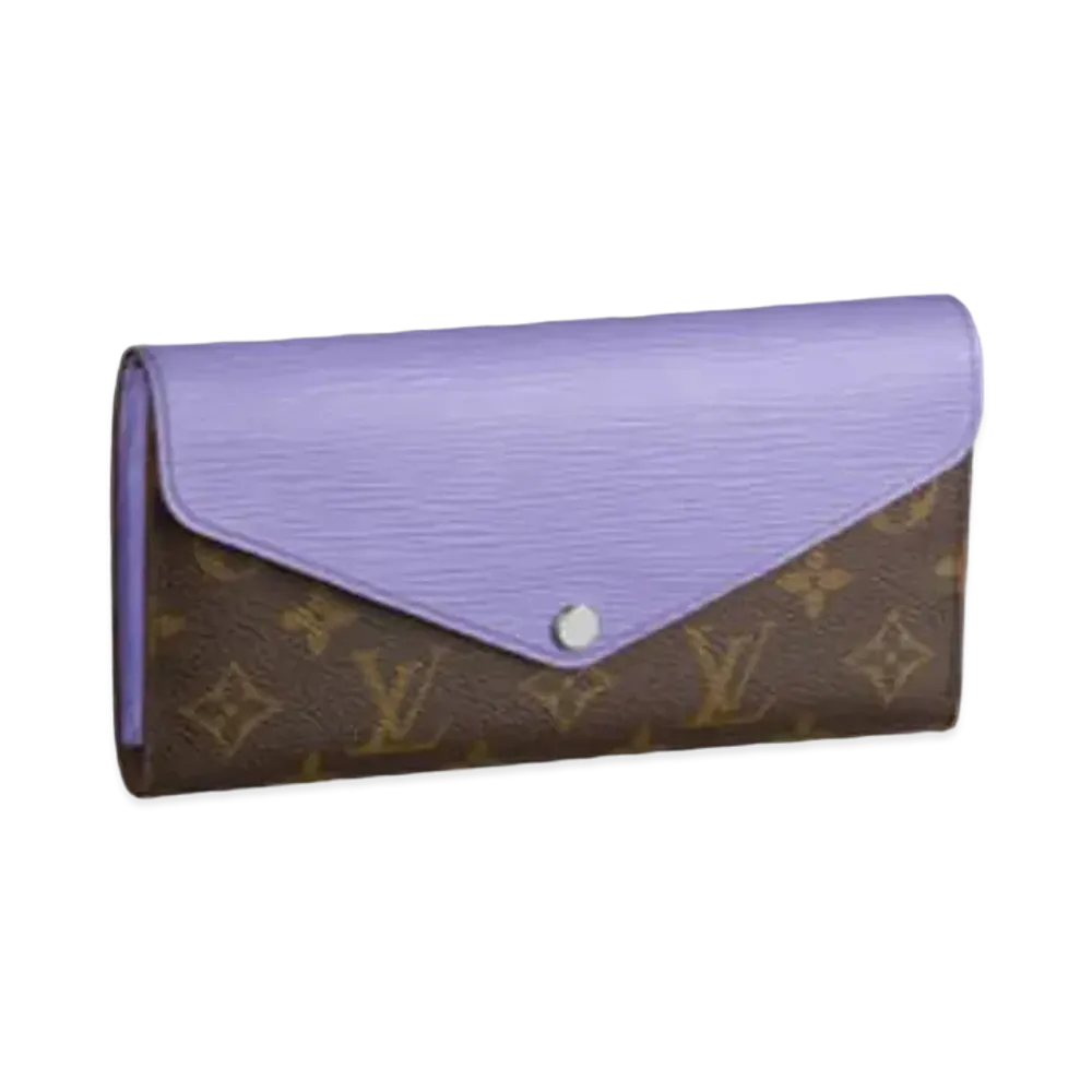 Louis Vuitton Marie-Lou Long Wallet Monogram "Lilas"