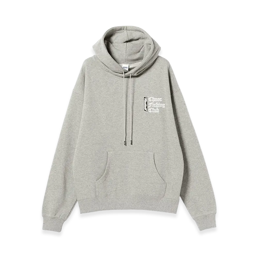 Chaos Fishing Club x Radiall Chrome Letters Hoodie "H.Grey"