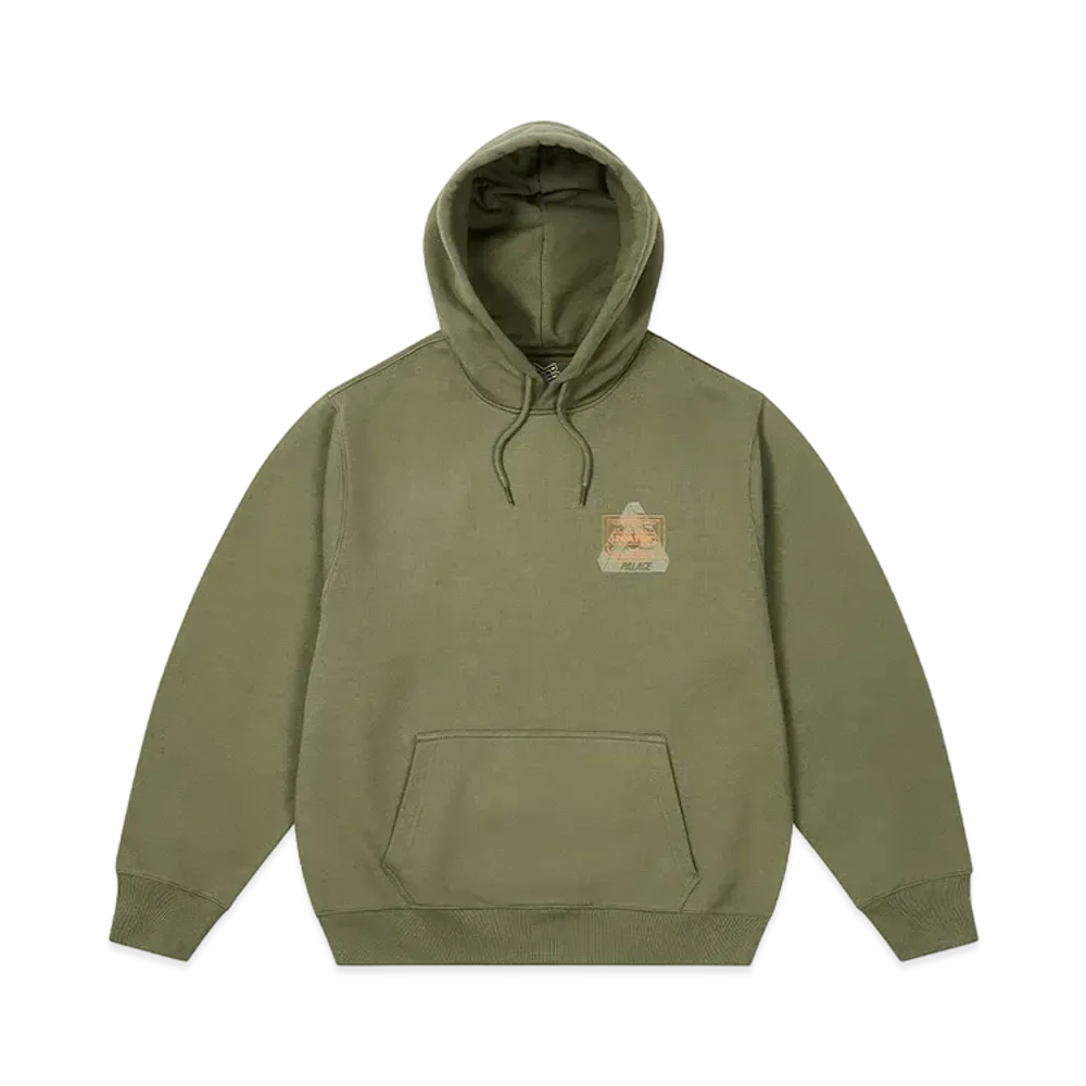 PALACE x PORTER YOSHIDA Hoodie "Olive"