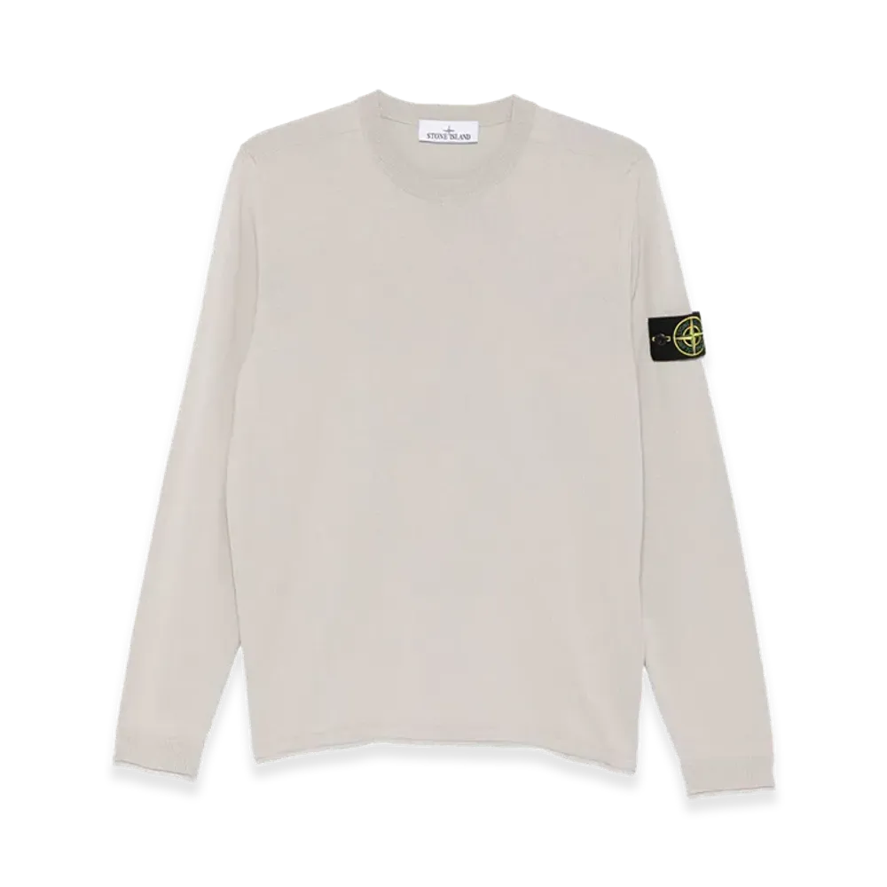 Stone Island Lightweight Organic Cotton Sweater "Grey"