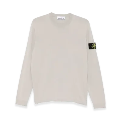 Stone Island Lightweight Organic Cotton Sweater "Grey"