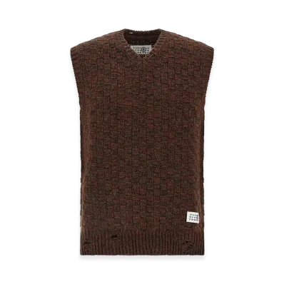 MM6 Maison Margiela Knitted Vest "Multicolor"