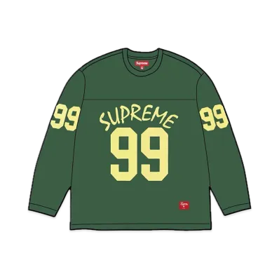 Supreme 99 L/S Football Top "Green"