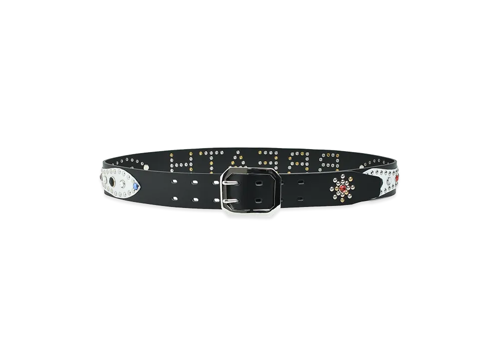 BREATH Studs Logo Belt "Black/Multi"