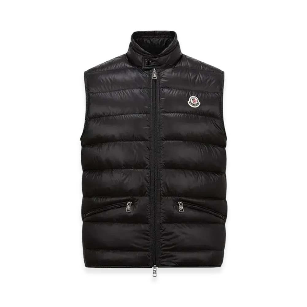 MONCLER Gui Packable Down Gilet "Black"