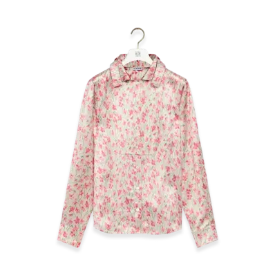 LOEWE Shirt "White/Pink"
