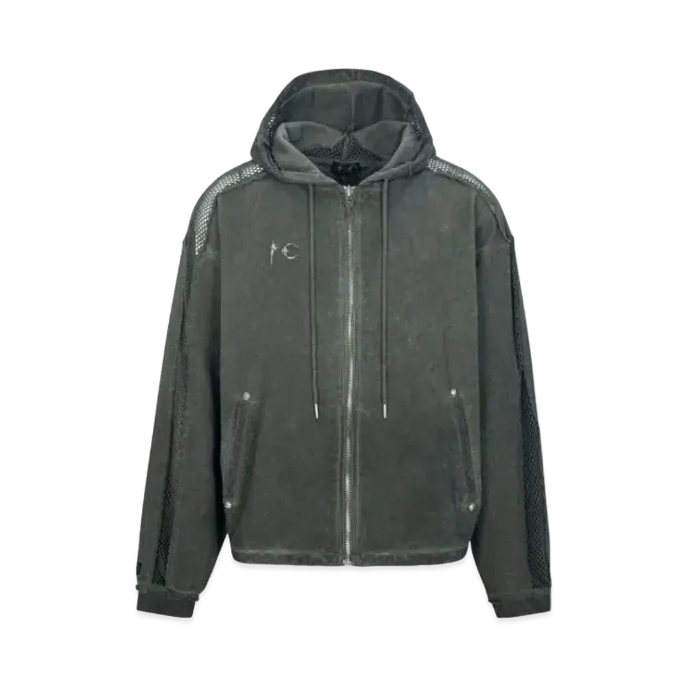 THUG CLUB DEM Zip-Up "Grey"