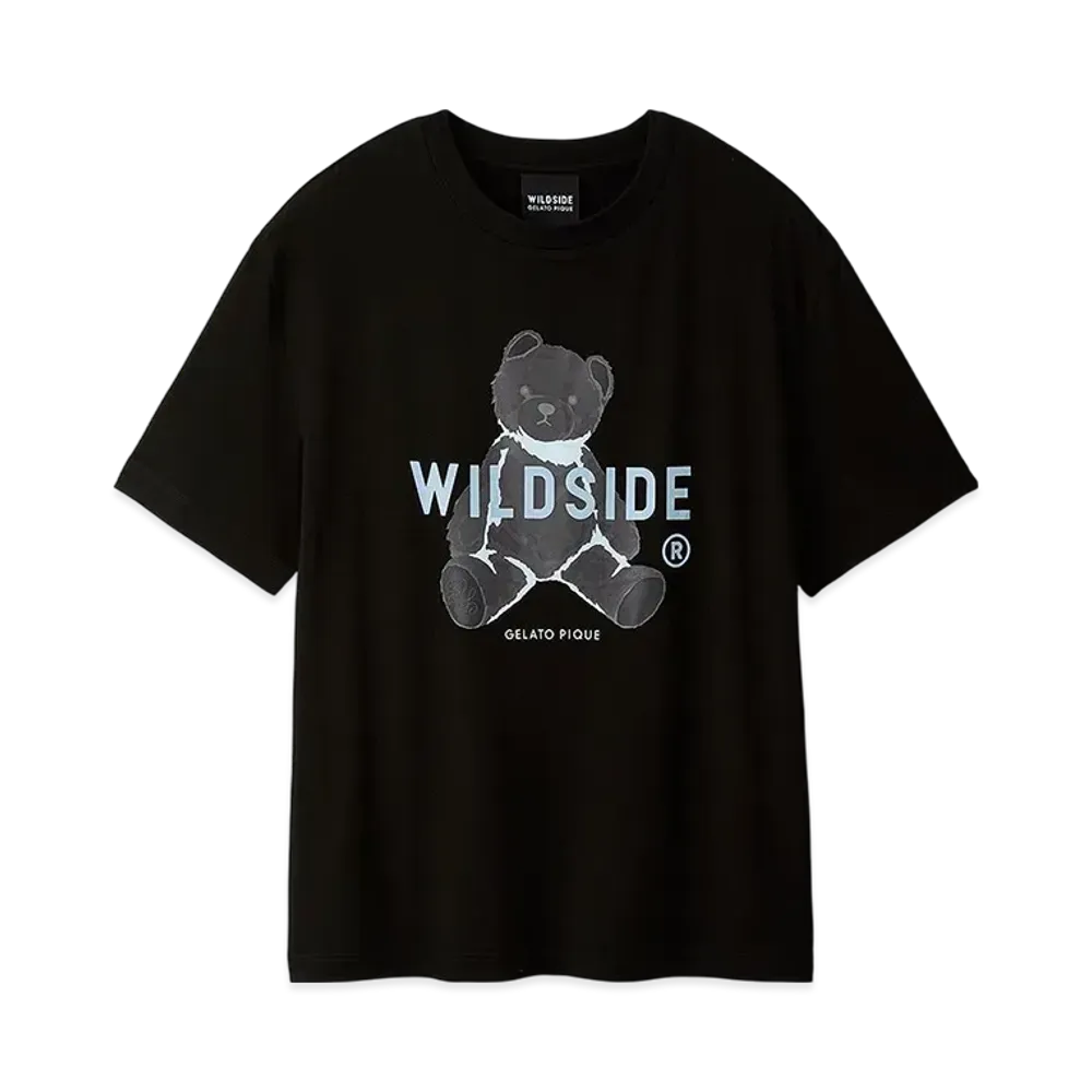 GELATO PIQUE Homme x WILDSIDE UNISEX Bear Motif T-Shirt "Black"