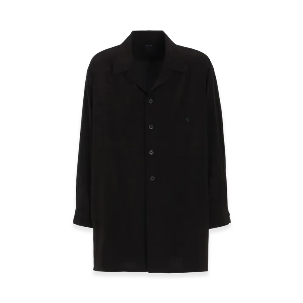 S'YTE Crepe de Chine Shirt-Blouson "Black"