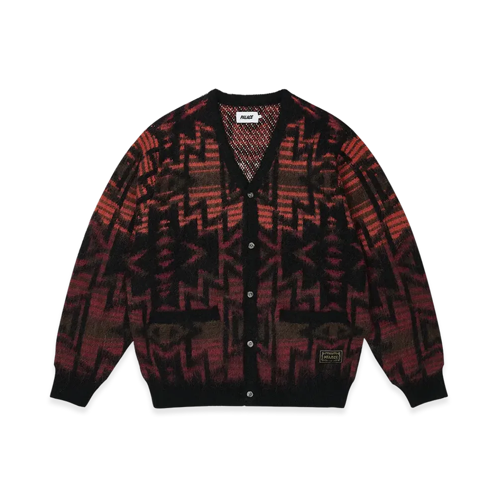 PALACE Navajo Knit Cardigan "Brown"
