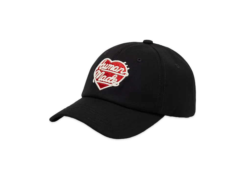 HUMAN MADE 6Panel Canvas Cap "Black"