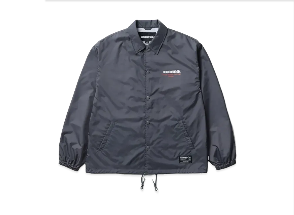 NEIGHBORHOOD x Dover Street Market Ginza Coach Jacket "Gray"