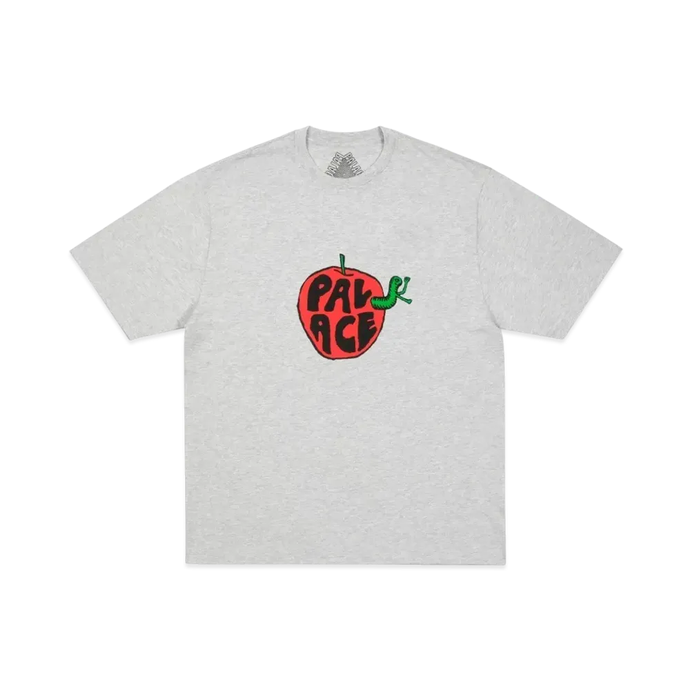 PALACE Bad Apple T-Shirt "Grey Marl"
