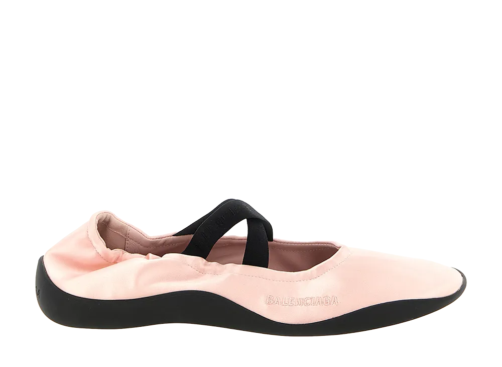 BALENCIAGA Women's Shibuya Ballet Flats "Pink"