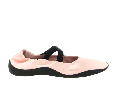 BALENCIAGA Women's Shibuya Ballet Flats "Pink"
