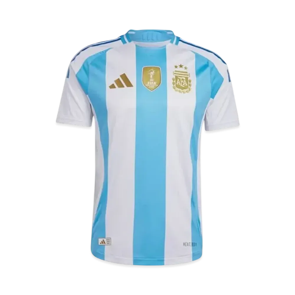 adidas Argentina National Team 2024 Home Authentic Uniform "White/Blue Burst"