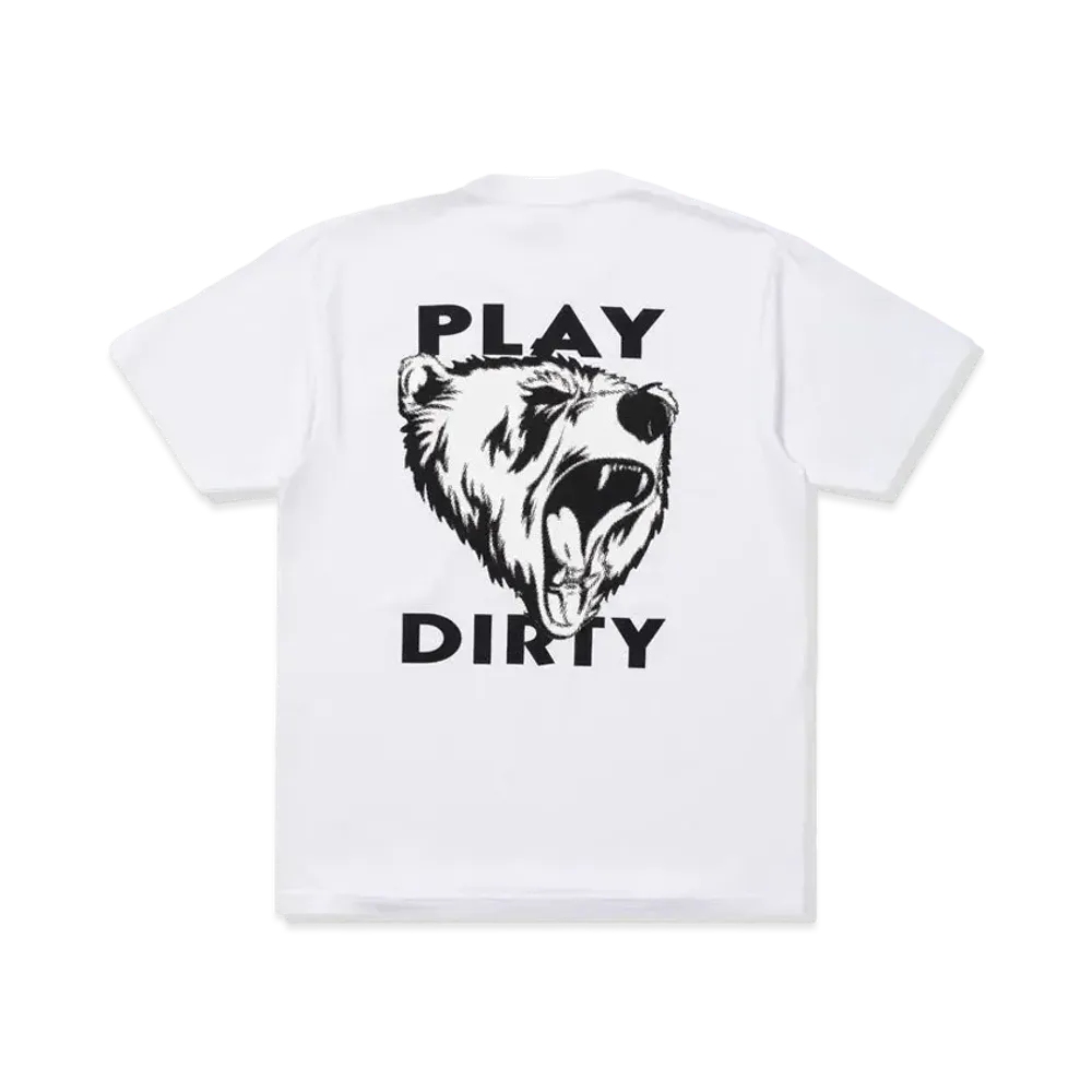 UNDEFEATED Dirty Bear S/S Tee "White"