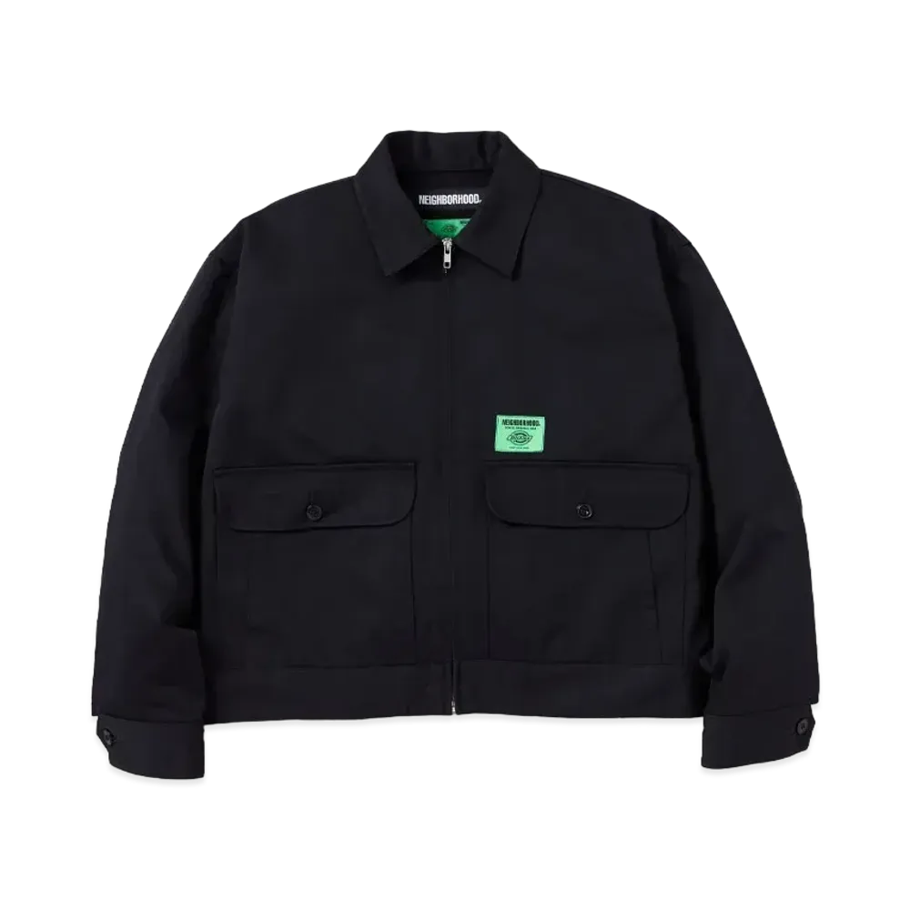 NEIGHBORHOOD x Dickies . Zip Work Jacket "Black"