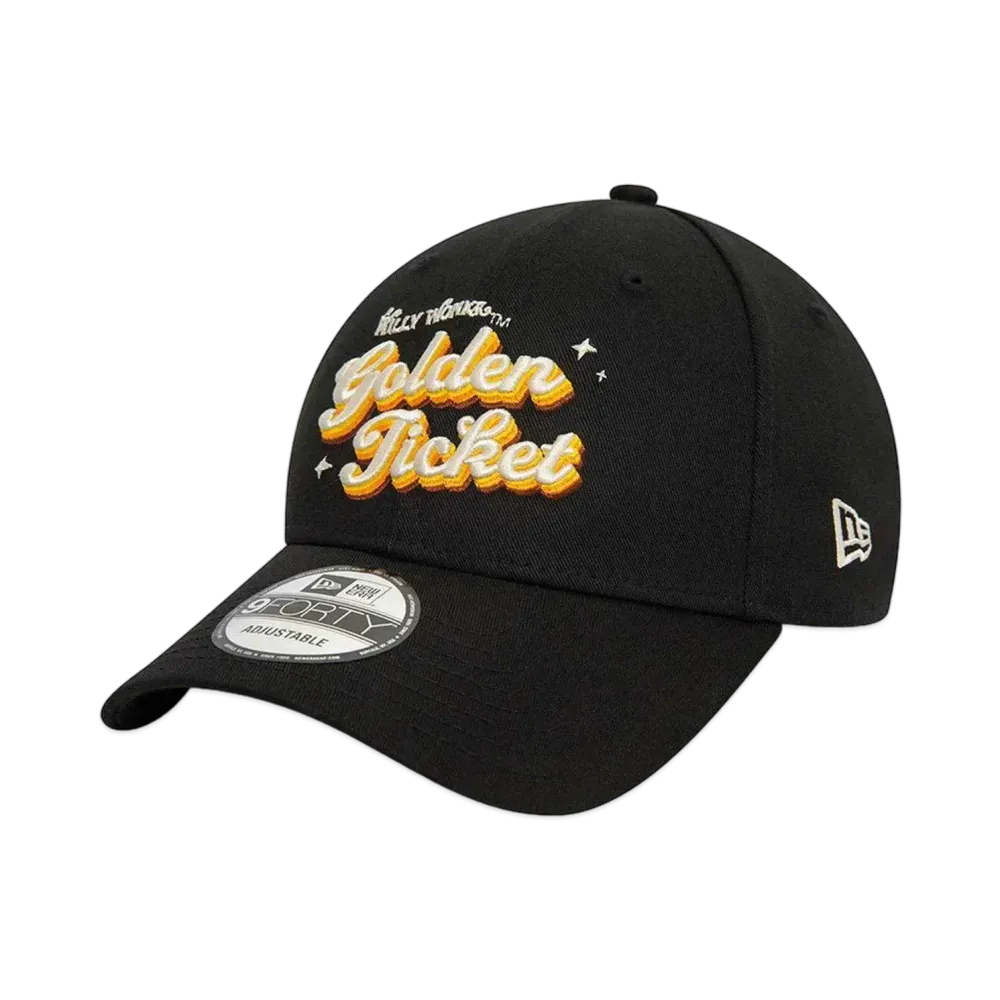 NEW ERA x Willy Wonka Charlie and the Chocolate Factory 9Forty "Black"