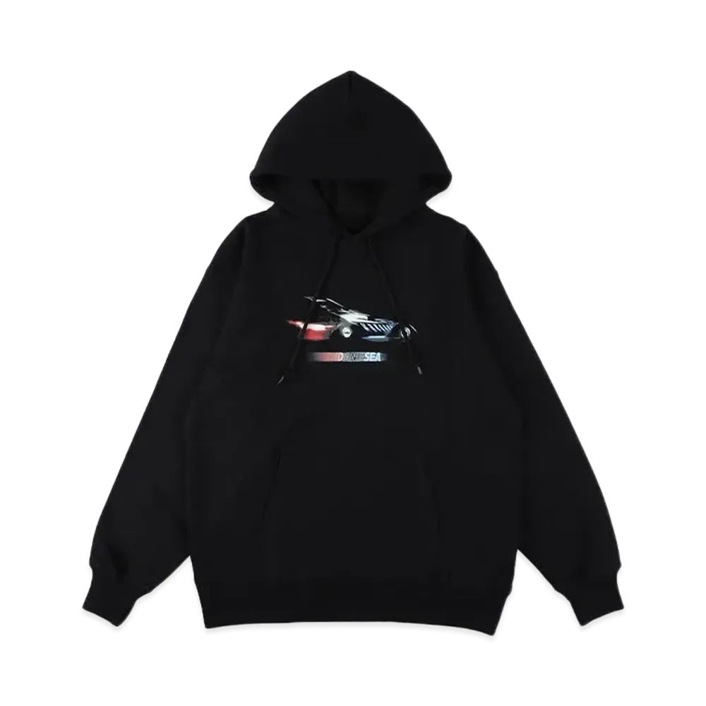 WIND AND SEA x BATMAN Batmobile Hooded Sweatshirt "Black"