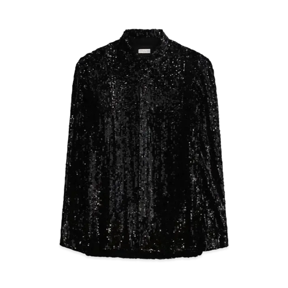 DRIES VAN NOTEN Embellished Shirt "Black"