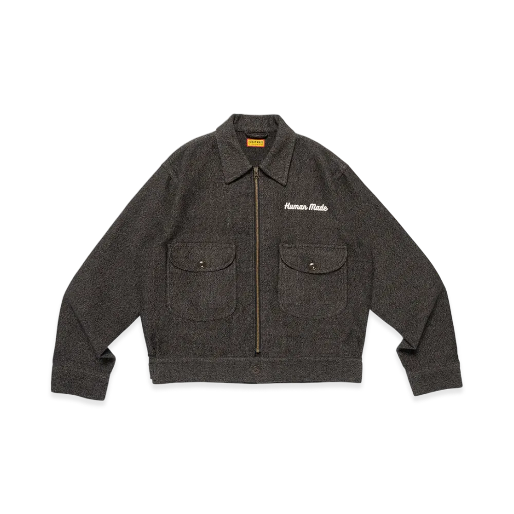 HUMAN MADE Zip-Up Work Jacket "Gray"