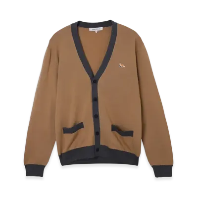 Maison Kitsune Baby Fox Patch Regular Cardigan "Beige"